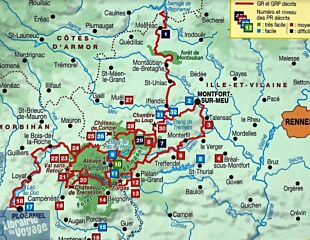 Topo-guide FFRandonnée - Réf. P353 - Brocéliande à pied
