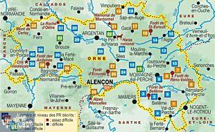 Topo-guide FFRandonnée - Réf.D061 - L'Orne à pied