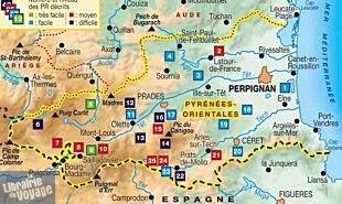 Topo-guide FFRandonnée - Réf.D066 - Les Pyrénées-Orientales...à pied