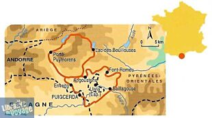 Topo-guide FFRandonnée - Topocarte Réf.T662 - Pyrénées Cerdagne et Massif du Carlit