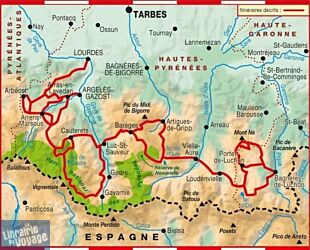 Topo-guide FFRandonnée - Réf.1091 - Pyrénées Centrales - La Traversée des Pyrénées - GR10