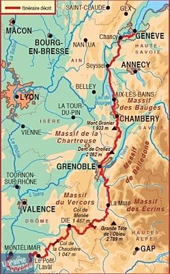 Topo-guide FFRandonnée - Réf.965 - Sur les pas des Huguenots (De la Drôme provençale à Genève)
