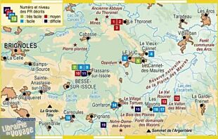 Topo-guide FFRandonnée - Réf.  P835 - Cœur du Var à pied