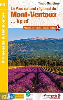 Topo-guide FFRandonnée - Réf. PN23 - Parc naturel régional du Mont-Ventoux 