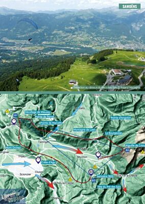 Editions du chemin des crêtes - Guide - Topo cross parapente (40 itinéraires et 5 vols de légende en France)