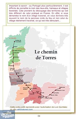 Editions Gérard du Camino - Guide de randonnée - Le Chemin de Torres (de Salamanca à Santiago via Almeida, Guimarães, Braga, Ponte de Lima, Valença, Tuy, Caldas de Reis et Padrón)