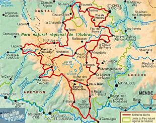 Topo-guide FFRandonnée - Réf. 616 - Tour des Monts d'Aubrac