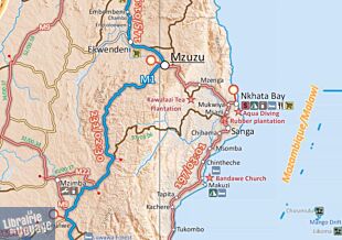 Tracks4africa - Carte du Malawi et Mozambique