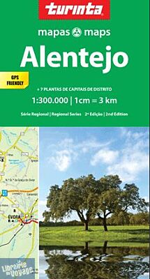 Turinta - Carte régionale - Alentejo
