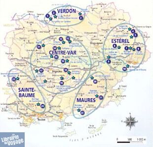 Editions Ouest-France - Guide de randonnées - 25 balades - Le Var au fil de l'eau