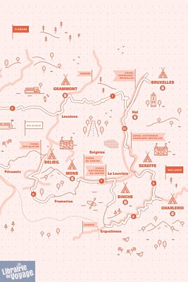 Editions Racine - Guide de randonnées à vélo - L'Échappée à vélo le long des canaux et des rivières