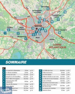 Chamina - Guide de randonnées à vélo - Boucles à vélo autour de Nantes