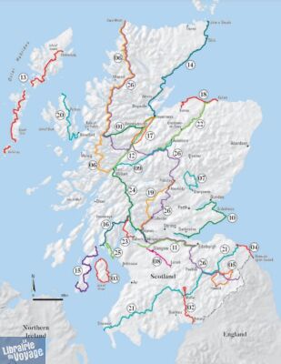 Vertebrate Publishing - Guide de randonnées en anglais - Great scottish walks - The walkhighlands guide to Scotland's best long-distance trails
