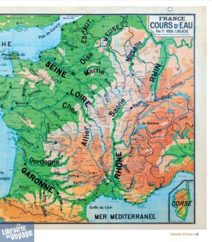 Armand Colin - Atlas - Les cartes murales de Vidal-Lablache