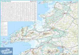 Xploreit Maps - Carte du Comté de Kerry