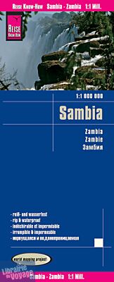 Reise Know-How Maps - Carte de Zambie
