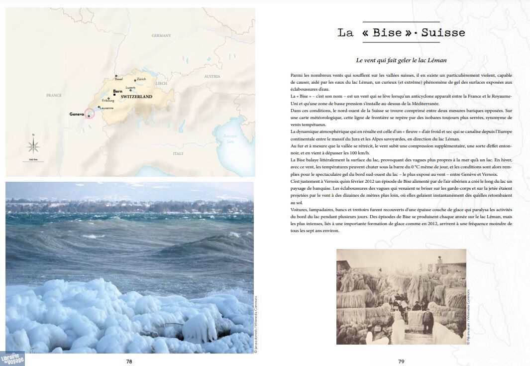 Editions Jonglez Livre Atlas des climats extrêmes Librairie du Voyage