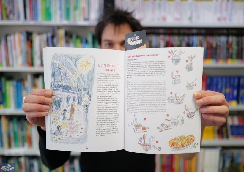 Editions Mango Beau Livre La cuisine indienne illustrée Librairie du Voyage