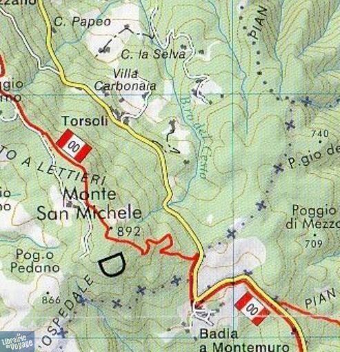 Global Map - Carte de randonnées - Carte du Chianti