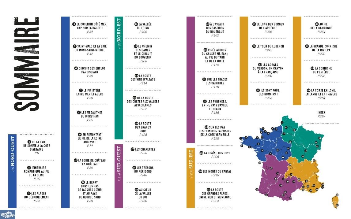 Le Routard Road Trip En France Hachette - Beau-livre - Road Trips France - 35 itinéraires sur les plus  belles routes de France | Librairie du Voyage