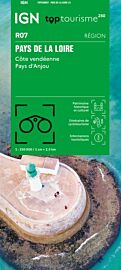 IGN - Carte régionale Top Tourisme - n°R07 - Pays de la Loire 