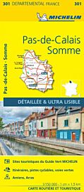 Michelin - Carte Départements N°301 - Pas-de-Calais - Somme