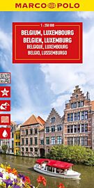 Editions Marco Polo - Carte routière de Belgique et Luxembourg