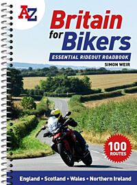 A-Z Publishing - Atlas routier (en anglais) - Britain for bikers (100 scenic routes around the Uk)