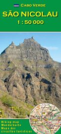 AB Karten - Carte de randonnées - Cap-Vert - Sao Nicolau