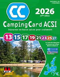ACSI - Guide CampingCard ACSI 2026 - Europe - En français