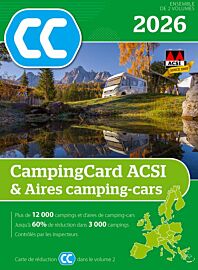 ACSI - Guide CampingCard ACSI 2026 et aires de camping-cars - En français - Europe