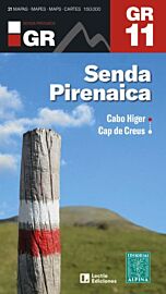 Alpina - Carte de randonnées - GR11 - La Senda Pirenaica - Du Cap Higuer au Cap de Creus (21 cartes)