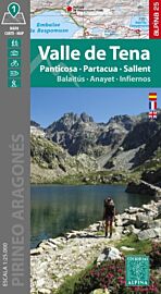 Alpina - Carte de randonnées - Valle de Tena - Panticosa - Partacua - Sallent (Balaïtous, Anayet, Infiernos)