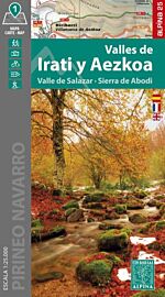 Alpina - Carte de randonnées - Valles de Irati (Iraty) y Aezkoa
