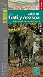Alpina - Carte de randonnées - Valles de Irati y Aezkoa - Vallee de Salazar - Sierra de Abodi 