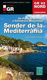 Alpina - Guide et Cartes de randonnées - GR92 - El Sender de la Mediterrania - Partie Nord (Entre Portbou et Vallvidrera) - 12 cartes