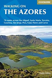Cicerone - Guide de randonnées (en anglais) - Walking on the Azores (70 routes across Sao Miguel, Santa Maria, Terceira, Graciosa, Sao Jorge, Pico, Faial, Flores and Corvo - Randonnées aux Açores)