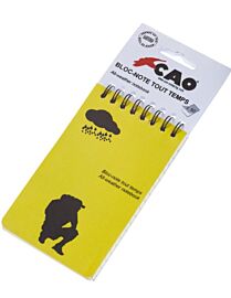 C.A.O Outdoor - Bloc-notes tout temps (en papier imperméable) - ref.2255
