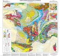 Editions B.R.G.M - Carte Géologique de la France (pliée)