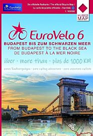 Huber Verlag - Eurovélo 6 - Danube - de Budapest à la mer noire (Série de 8 cartes au 1-100.000ème)