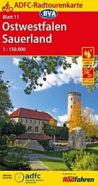 BVA Verlag - Carte indéchirable n°11 - Ostwestfalen Sauerland