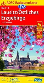 BVA Verlag - Carte indéchirable n°14 - Lausitz Ostliches Erzgebirge
