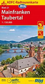 BVA Verlag - Carte indéchirable n°21 - Mainfranken Taubertal