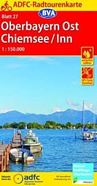 BVA Verlag - Carte indéchirable n°27 - Oberbayen Ost Chiemsee