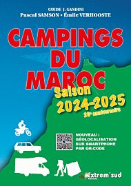 Editions Extrem' Sud - Guide - Guide Gandini des Campings du Maroc (Saison 2024-2025)
