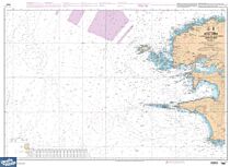 SHOM - Carte marine à plat - 7066L - De l'Île Vierge à la Pointe de Penmarc'h - Abords de Brest