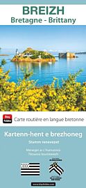 Blay Foldex - Carte - Breizh, Bretagne (carte routière en langue bretonne)
