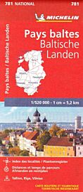 Michelin - Carte N°781 Pays Baltes