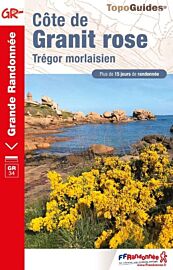 Topo-guide FFRandonnée - Réf. 346 - Côte de granit rose - Trégor Morlaisien - GR34