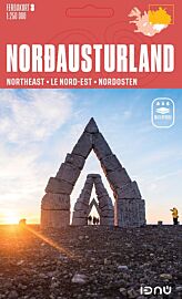 Editions Ferdakort (IDNU) - Carte routière n°3 - Nord-est de l'Islande